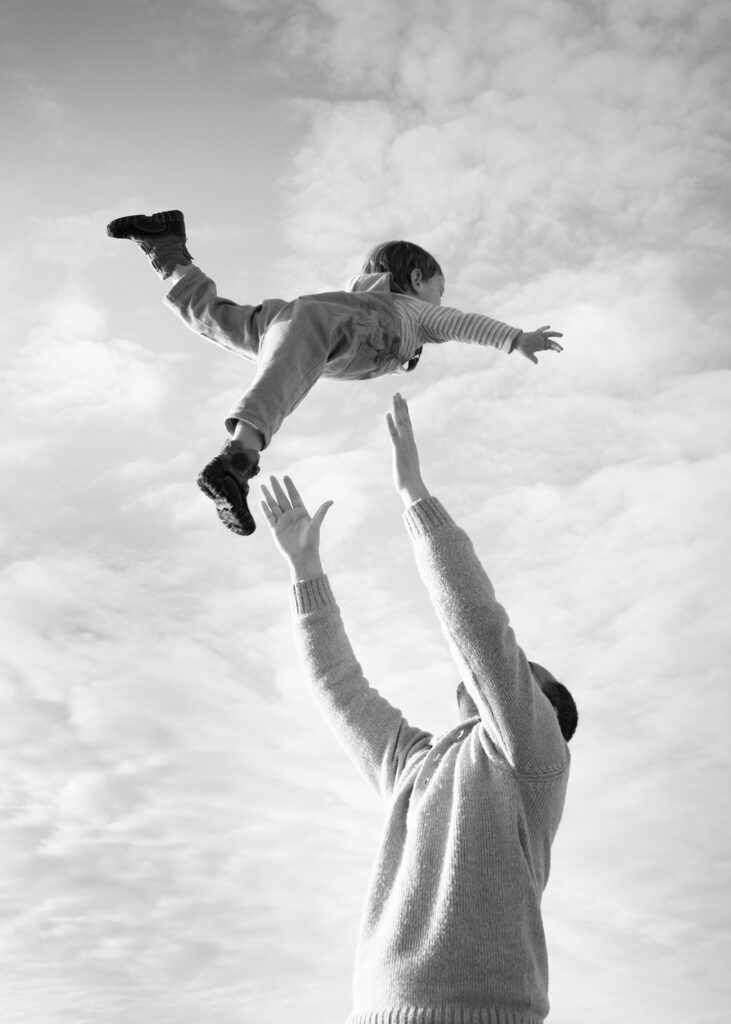 father-son-toss-happy